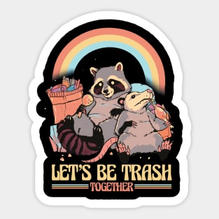 Get Your Own Raccoon and Possum Sticker